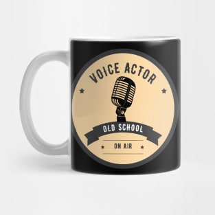 old school voice actor Mug